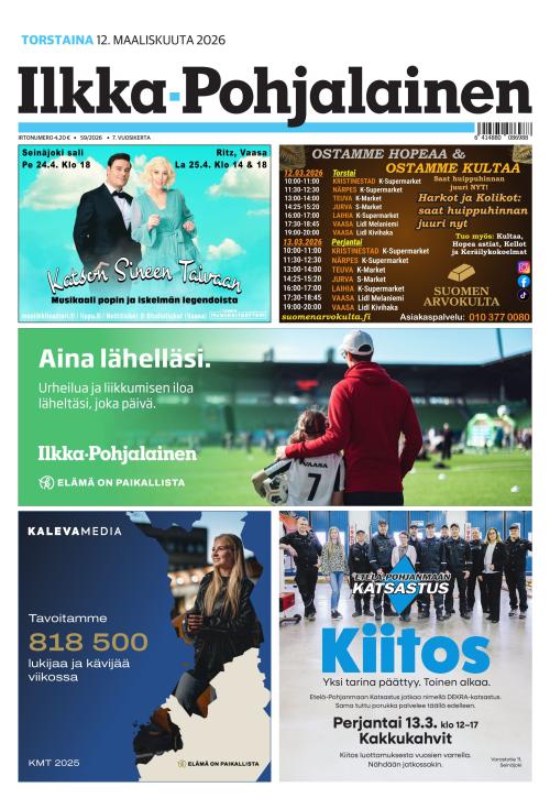 Ilkka-Pohjalainen 12.3.2026