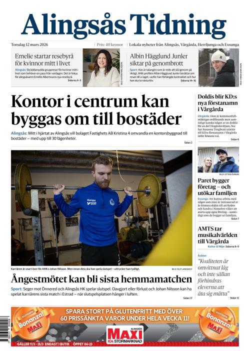Alingsås Tidning 12.3.2026