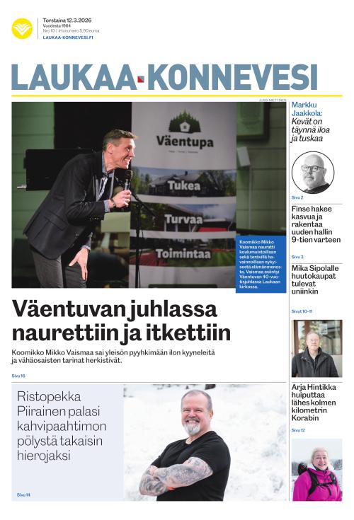 Laukaa-Konnevesi 12.3.2026