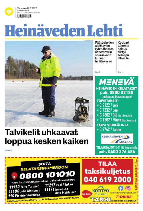 Heinäveden lehti 12.3.2026