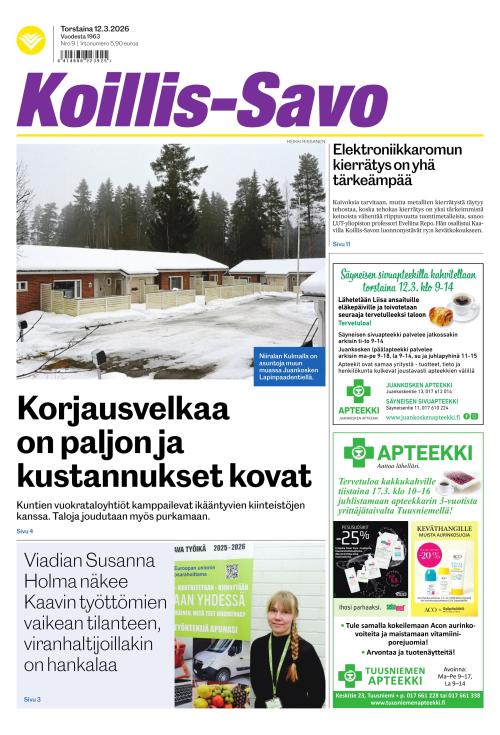 Koillis-Savo 12.3.2026