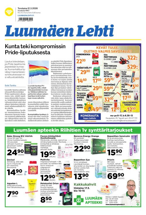 Luumäen Lehti 12.3.2026