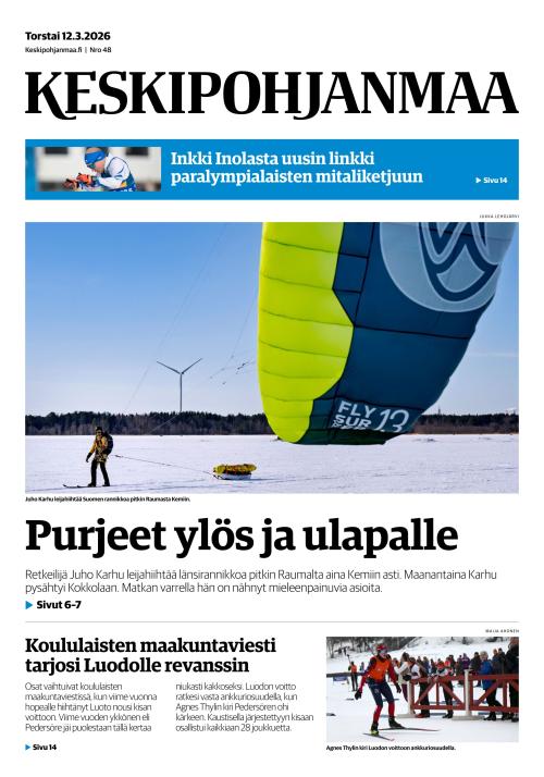 Keskipohjanmaa 12.3.2026