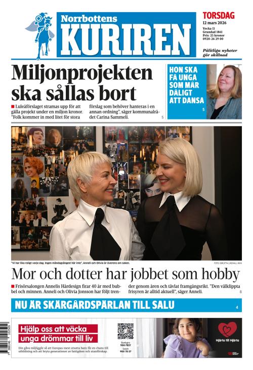 Norrbottens-kuriren 12.3.2026