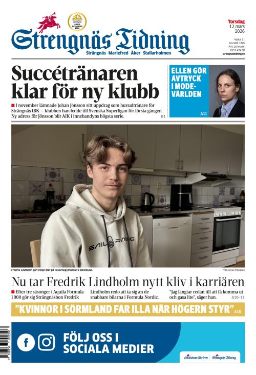 Strengnäs Tidning 12.3.2026