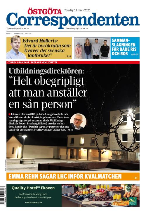 Östgöta Correspondenten 12.3.2026