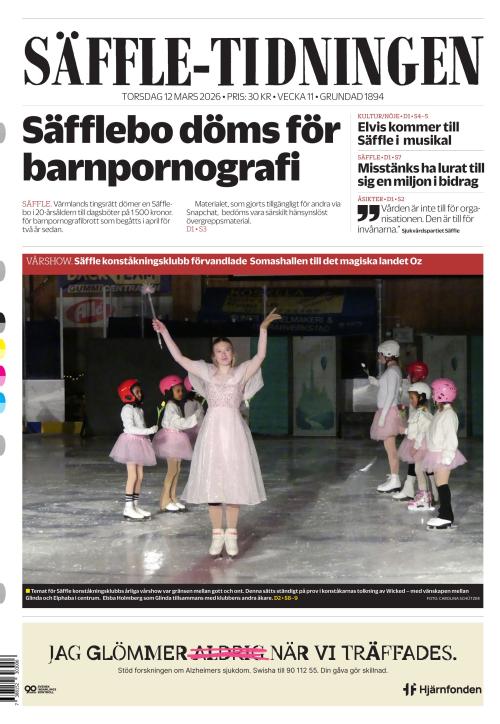 Säffle-Tidningen 12.3.2026