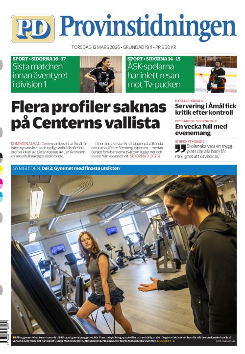 Provinstidningen Dalsland 12.3.2026
