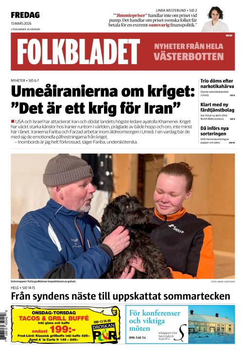 Folkbladet (Västerbotten) (SE) 13.3.2026