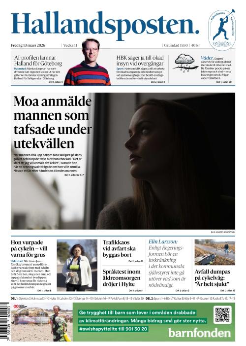 Hallandsposten 13.3.2026