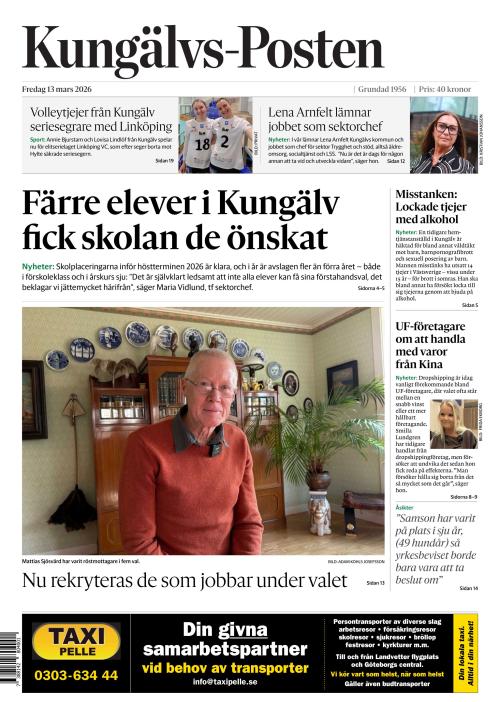 Kungälvs-Posten 13.3.2026