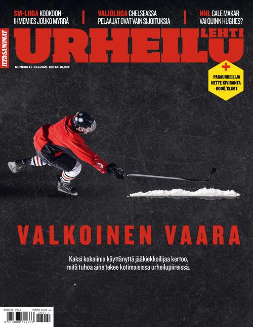 Urheilulehti 13.3.2026