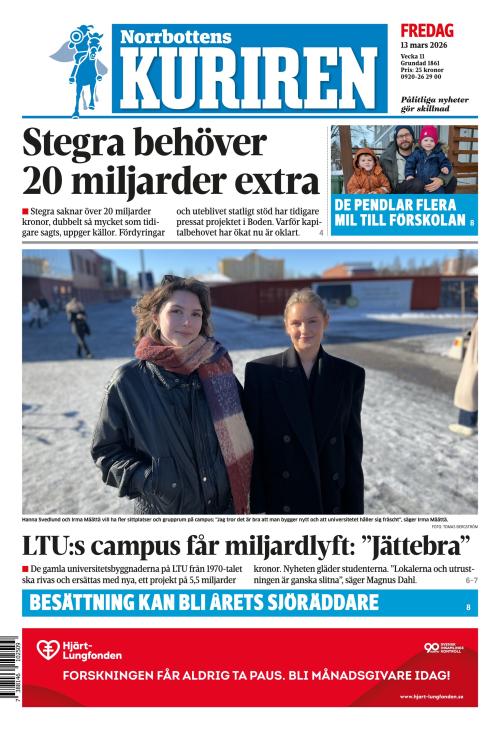 Norrbottens-kuriren 13.3.2026