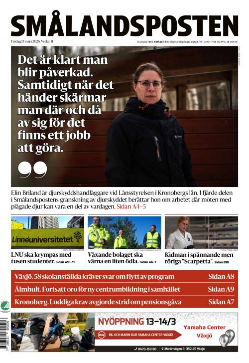 Smålandsposten 13.3.2026