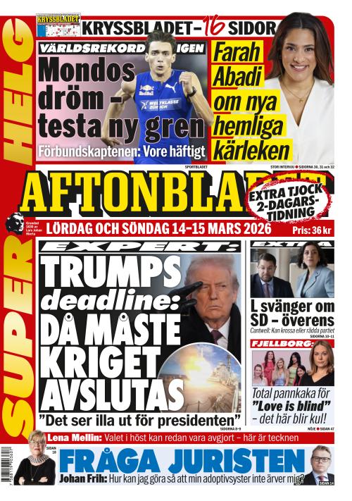 Aftonbladet 14.3.2026