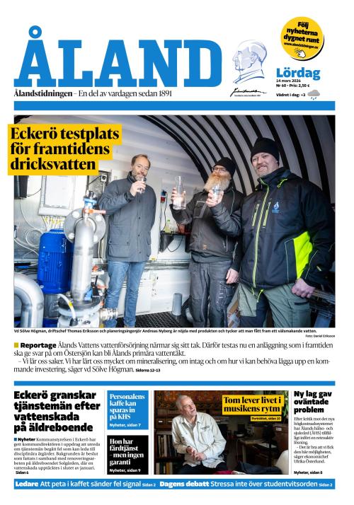 Ålandstidningen 14.3.2026