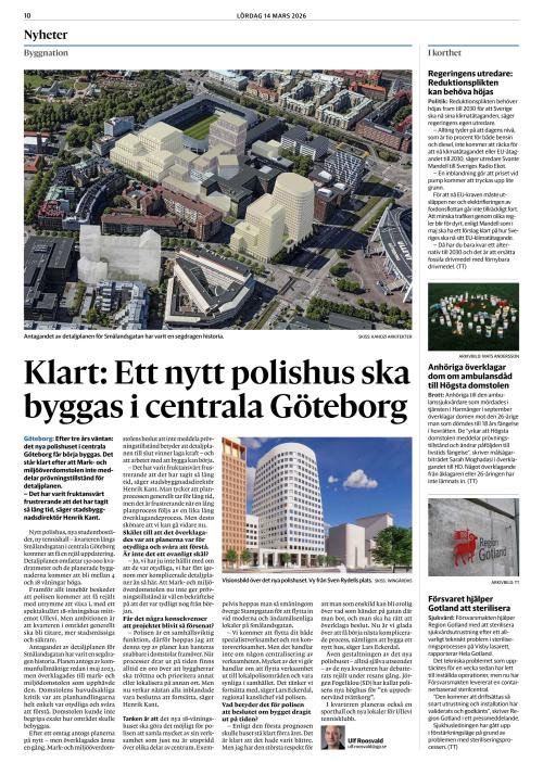 Göteborgs-Posten 14.3.2026