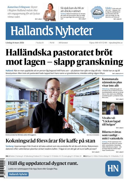 Hallands Nyheter 14.3.2026