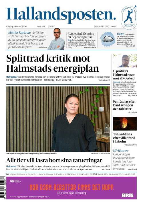 Hallandsposten 14.3.2026