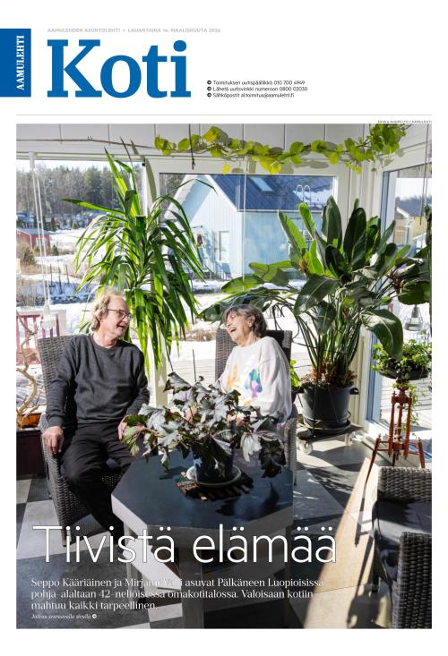 Aamulehti -liitteet 14.3.2026
