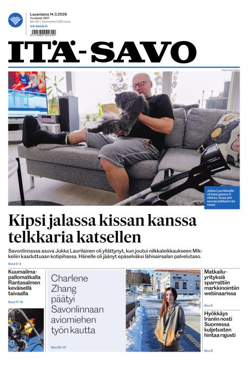 Itä-Savo 14.3.2026