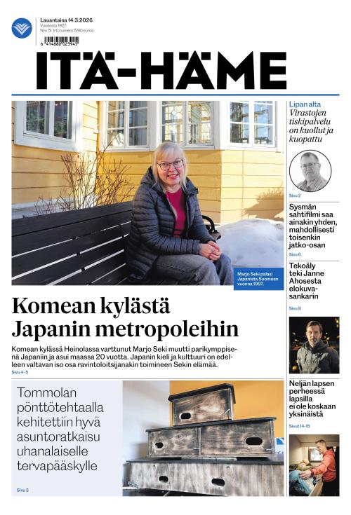 Itä-Häme 14.3.2026