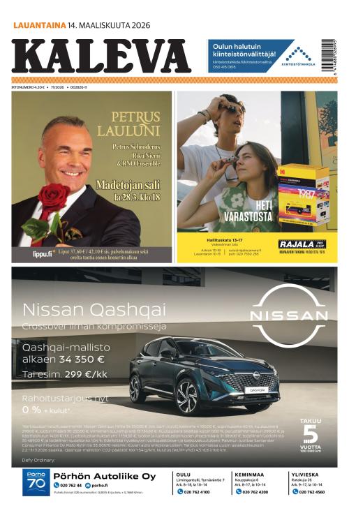 Kaleva 14.3.2026