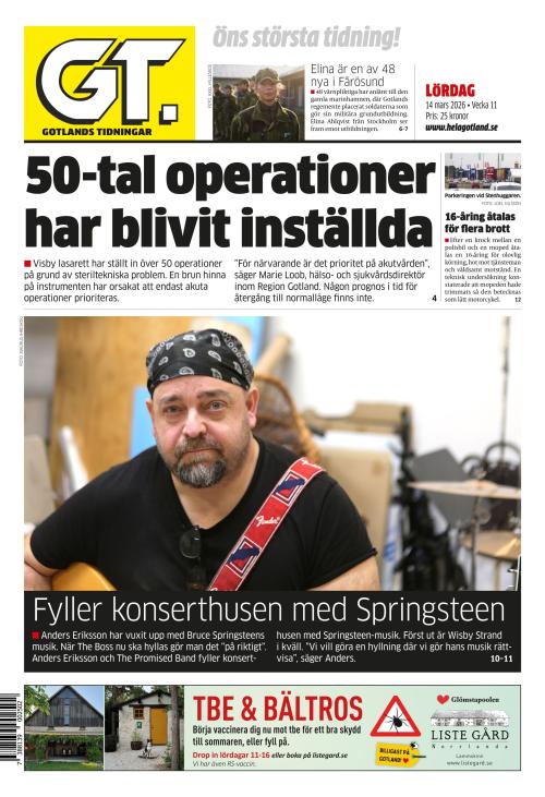 Gotlands Tidningar 14.3.2026