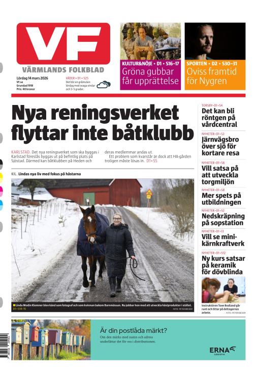 Värmlands Folkblad 14.3.2026