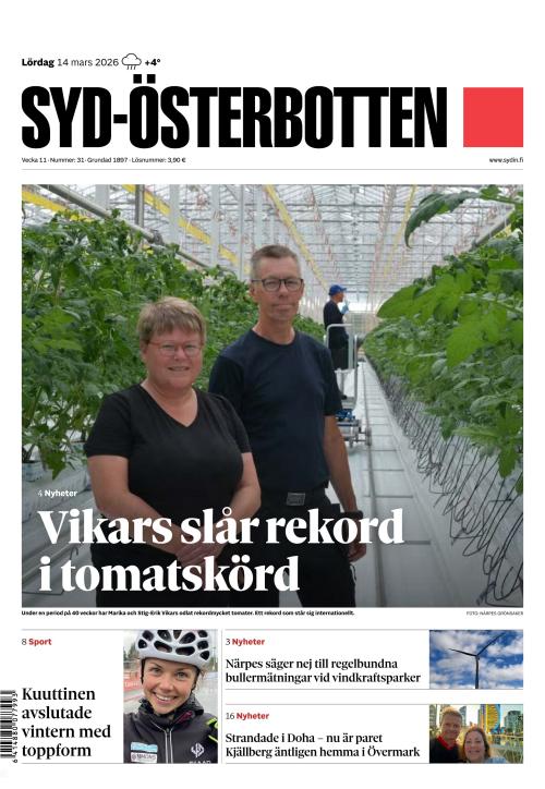 Syd-Österbotten 14.3.2026