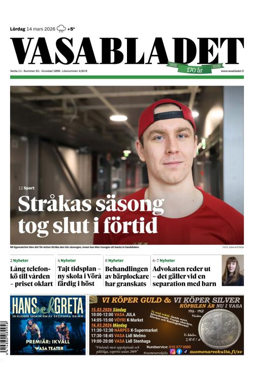 Vasabladet 14.3.2026
