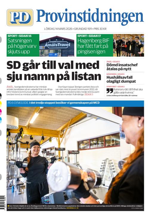 Provinstidningen Dalsland 14.3.2026