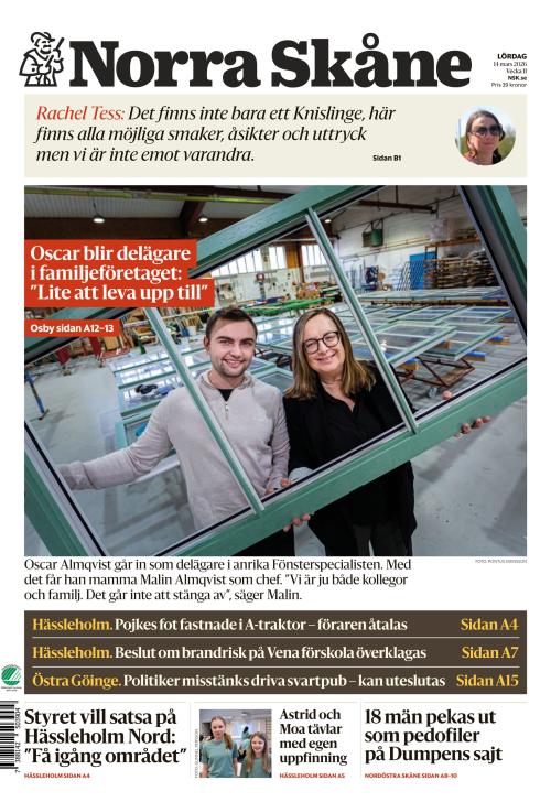 Norra Skåne 14.3.2026