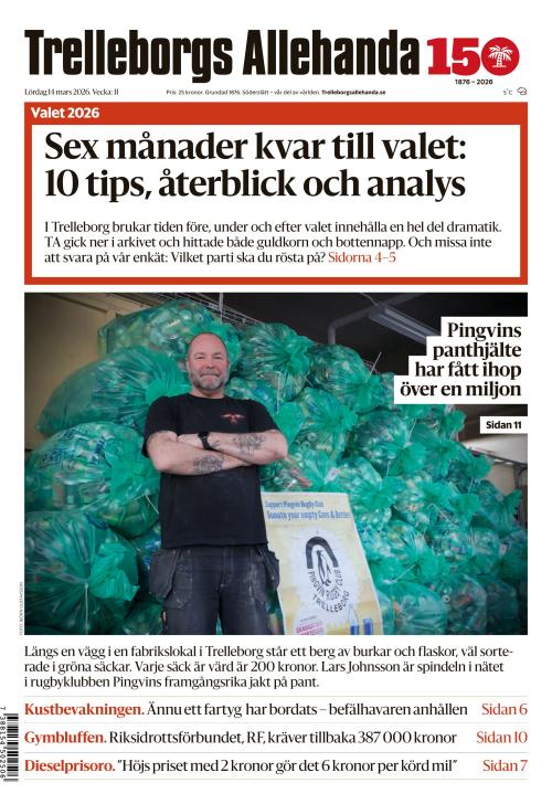 Trelleborgs Allehanda 14.3.2026