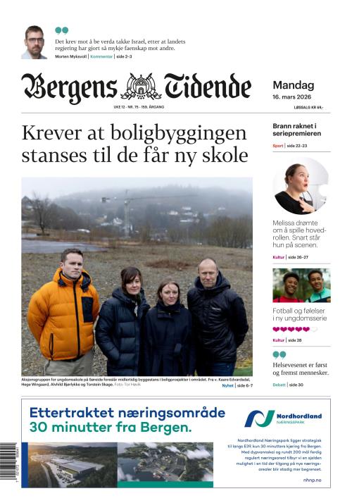 Bergens Tidende 16.3.2026