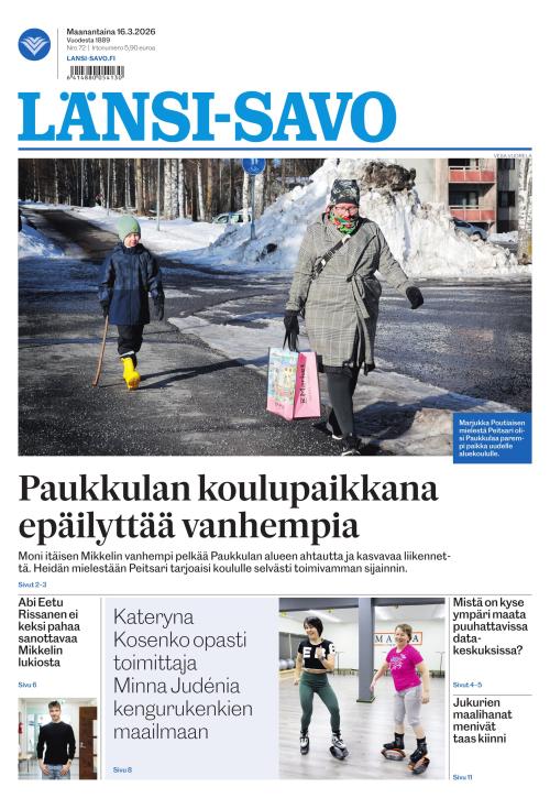 Länsi-Savo 16.3.2026