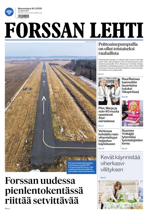 Forssan Lehti 16.3.2026