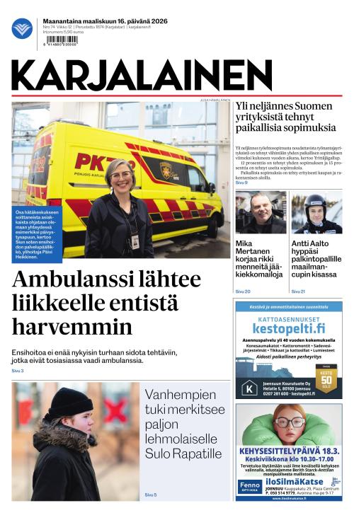 Karjalainen 16.3.2026