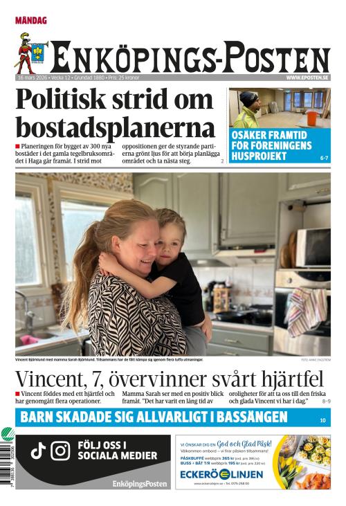 Enköpings-Posten 16.3.2026