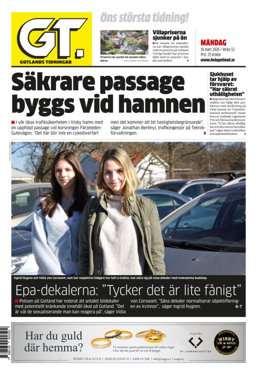 Gotlands Tidningar 16.3.2026