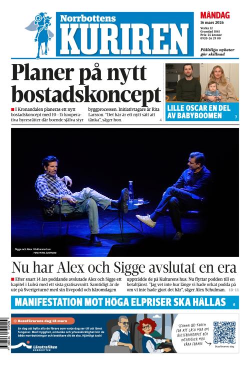 Norrbottens-kuriren 16.3.2026