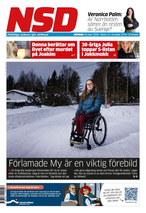 Norrländska Socialdemokraten 16.3.2026
