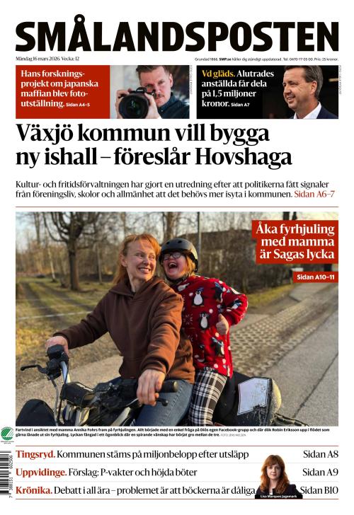 Smålandsposten 16.3.2026