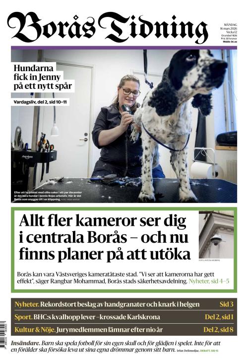 Borås Tidning 16.3.2026