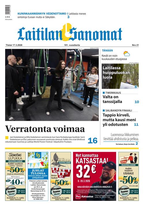 Laitilan Sanomat 17.3.2026