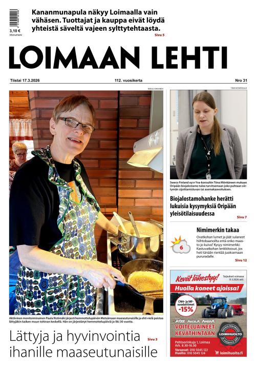 Loimaan Lehti 17.3.2026