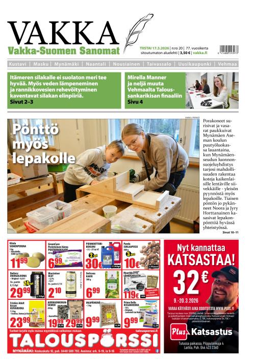 Vakka-Suomen Sanomat 17.3.2026