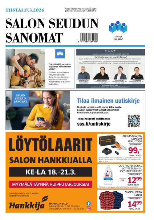 Salon Seudun Sanomat 17.3.2026