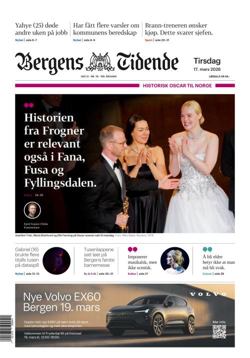 Bergens Tidende 17.3.2026