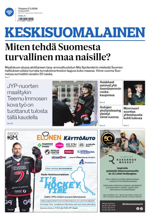 Keskisuomalainen 17.3.2026